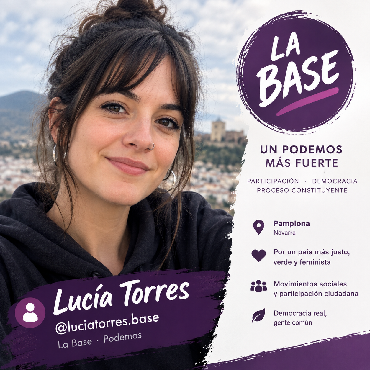 Lucía Torres se suma a La Base: nuevas voces para construir un Podemos más participativo